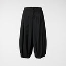 PANTALONI A PALLONCINO IN TESSUTO GESSATO