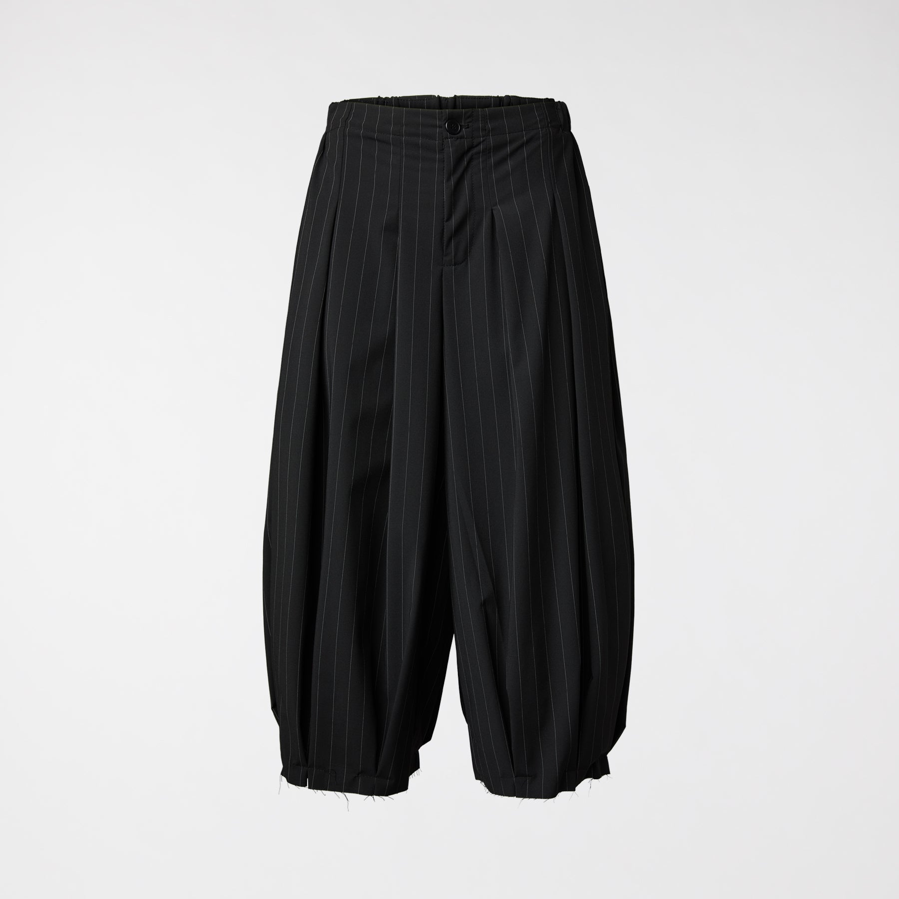 PANTALONI A PALLONCINO IN TESSUTO GESSATO