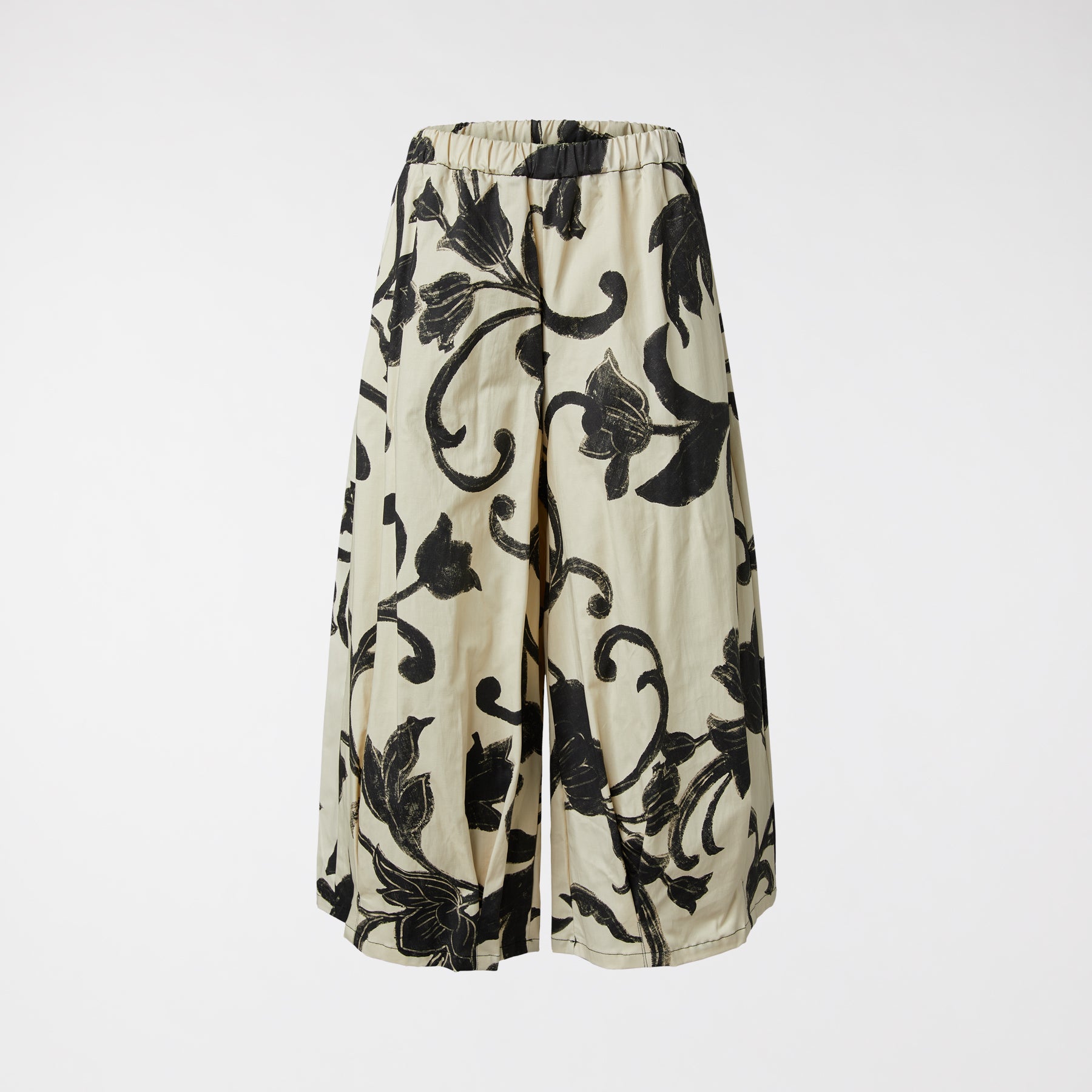 TROUSERS WITH STYLIZED PRINT