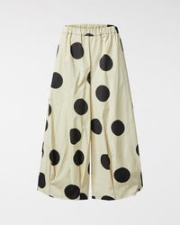 POLKA DOT CREAM TROUSERS