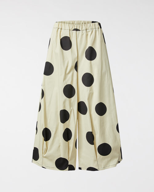 POLKA DOT CREAM TROUSERS