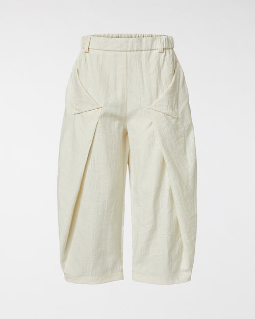 PLEATED POCKETS TROUSERS