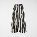 WAVE STRIPED TROUSERS