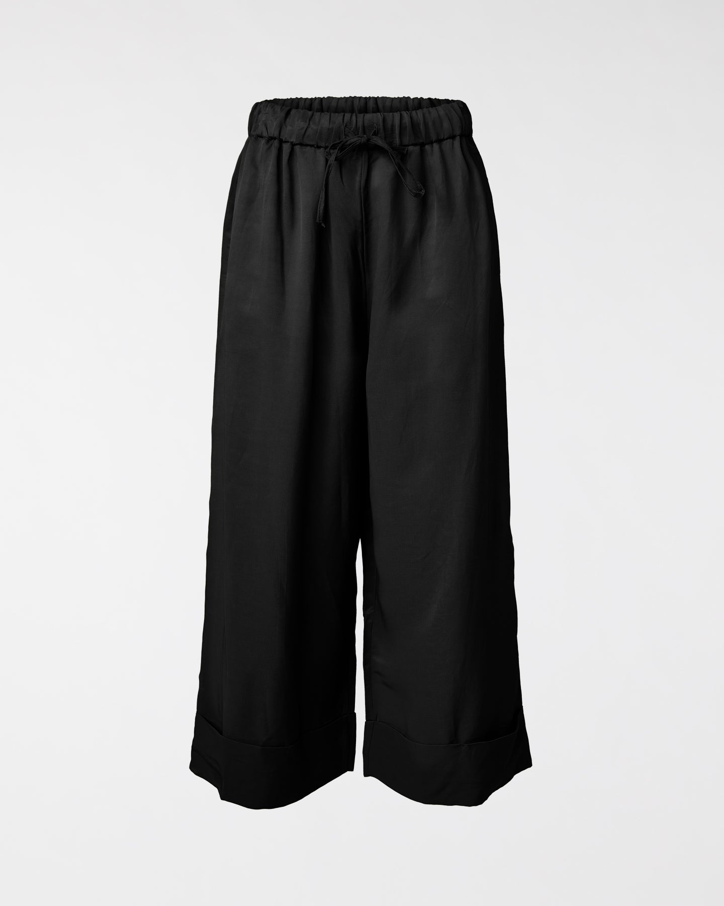 VISCOSE LINEN SATIN TROUSERS