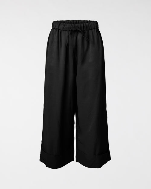 VISCOSE LINEN SATIN TROUSERS