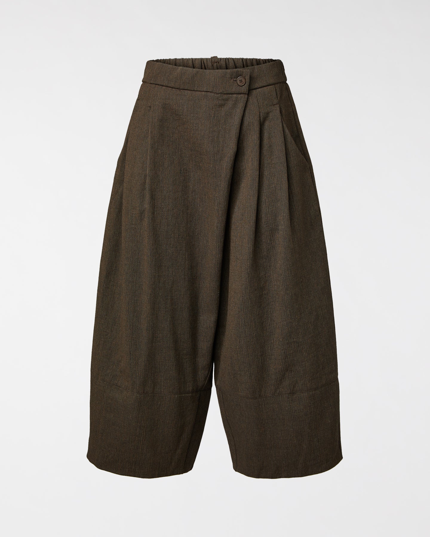 PANTALONI BALLOON GESSATO