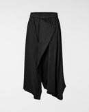 ASYMMETRIC DRAPED TROUSERS