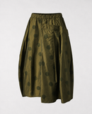 POLKA DOT SKIRT IN TAFFETA FABRIC
