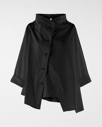 COTTON JACKET/SHIRT WITH ASYMMETRIC BUTTONING