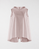 BLUSA SENZA MANICHE CON SCOLLO A BARCA