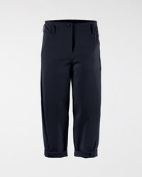 PANTALONI IN TESSUTO PUNTO MILANO CON PASSANTE PER CINTURA