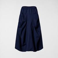 GONNA CON PIEGHE BLU