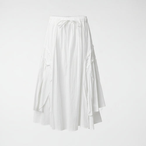 Rozkloszowana spódnica plisowana