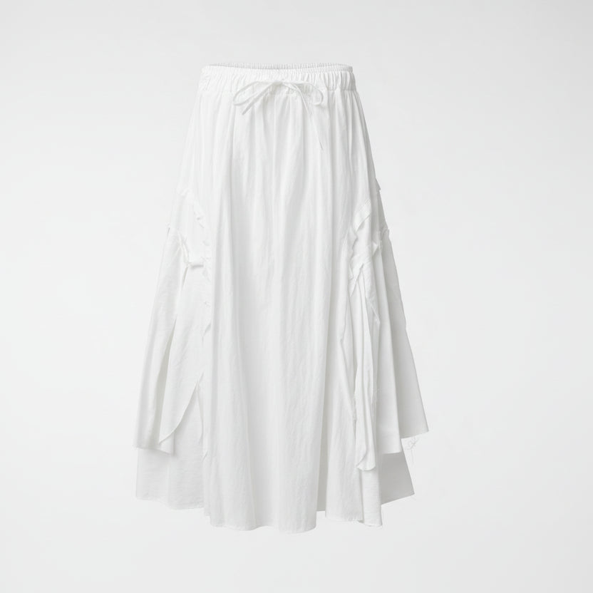 Rozkloszowana spódnica plisowana