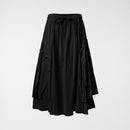 Rozkloszowana spódnica plisowana