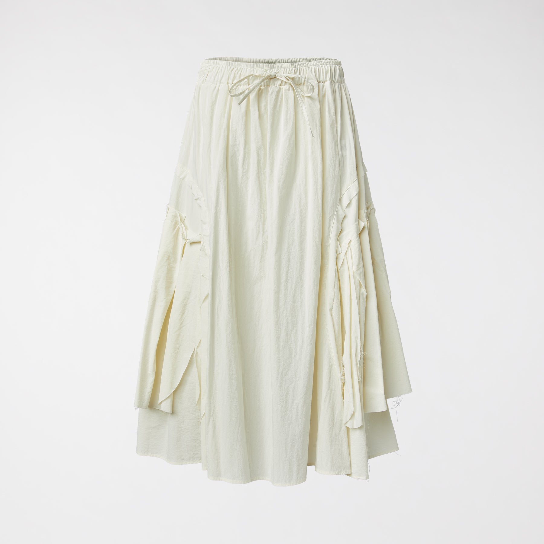 FLARED PLEATED SKIRT