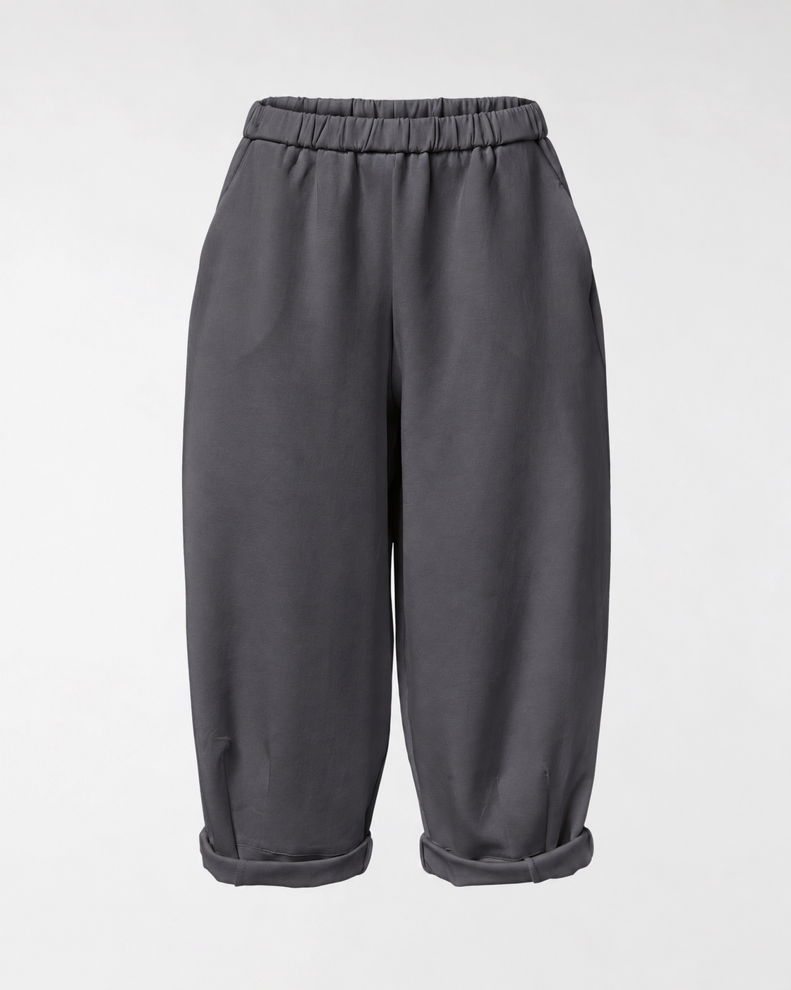 PANTALONI IN TESSUTO NEOPRENE LEGGERO 