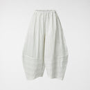 OVETTO GESTREIFTE HOSE WEISS
