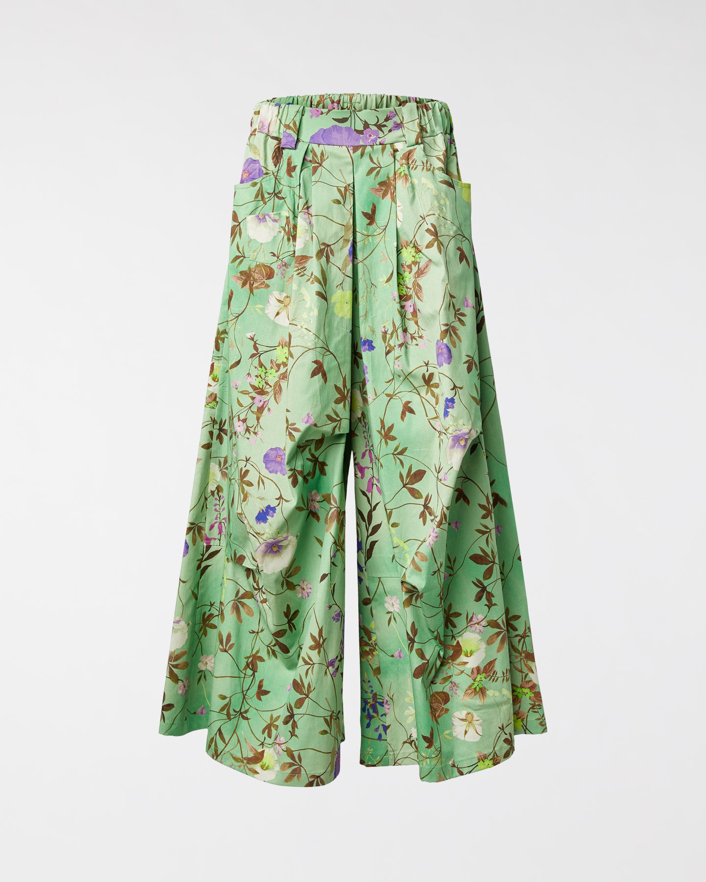 GREEN PALAZZO PANTS