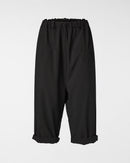 CROPPED PINSTRIPED TROUSERS