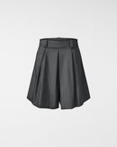 VISCOSE BLEND TWILL SHORTS