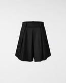 VISCOSE BLEND TWILL SHORTS