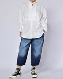 CHEMISE EN COTON RÉVERSIBLE