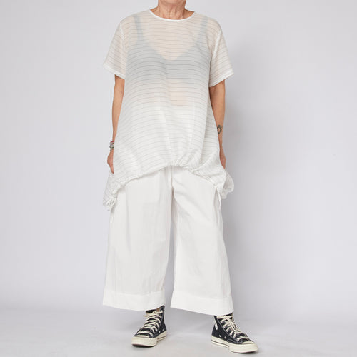 SEMI-SHEER TUNIC