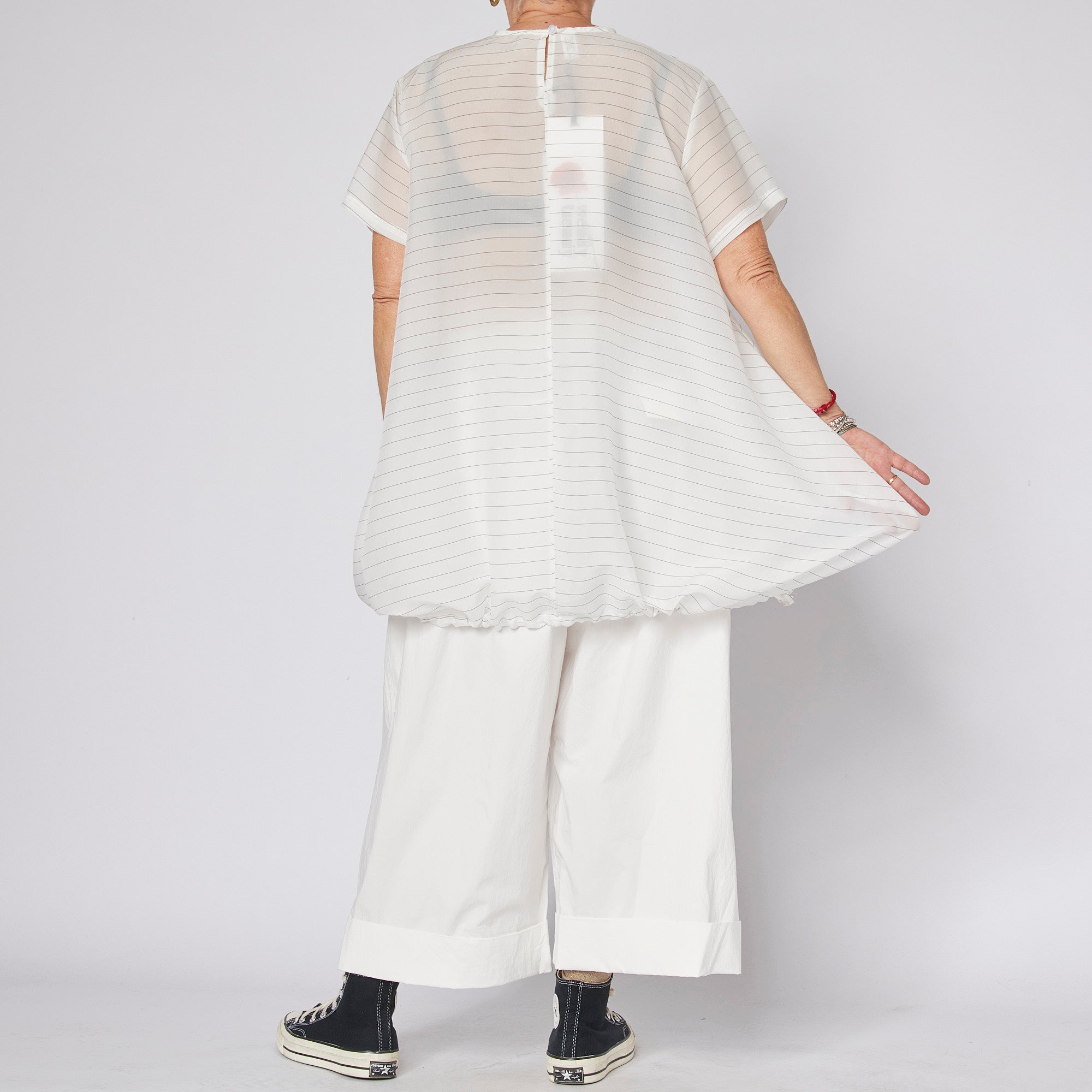 SEMI-SHEER TUNIC