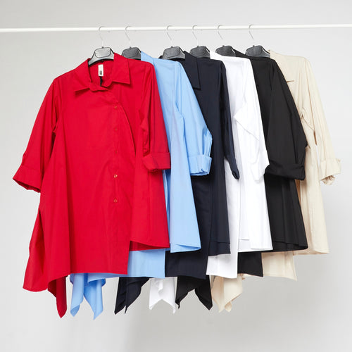 SHIRT WITH PANEL