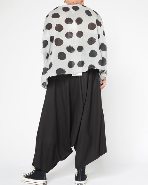 POLKA DOT BLOUSE