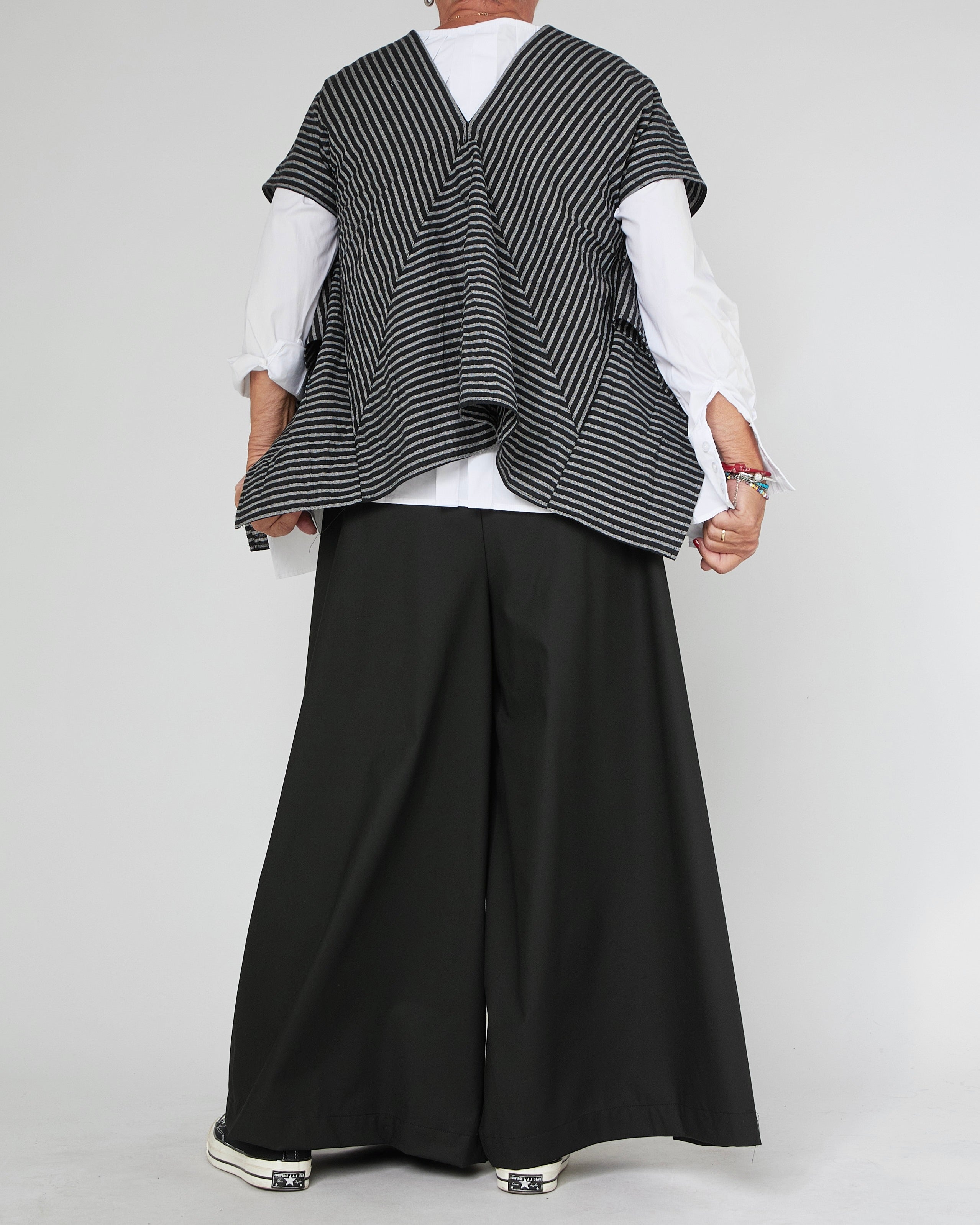 KURZ GESTREIFTER KAFTAN