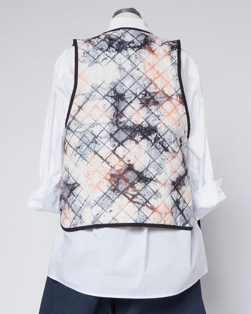 MURBLE EFFECT VEST