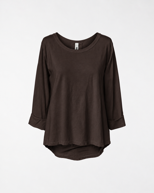 CASUAL T-SHIRT IN COTTON FABRIC