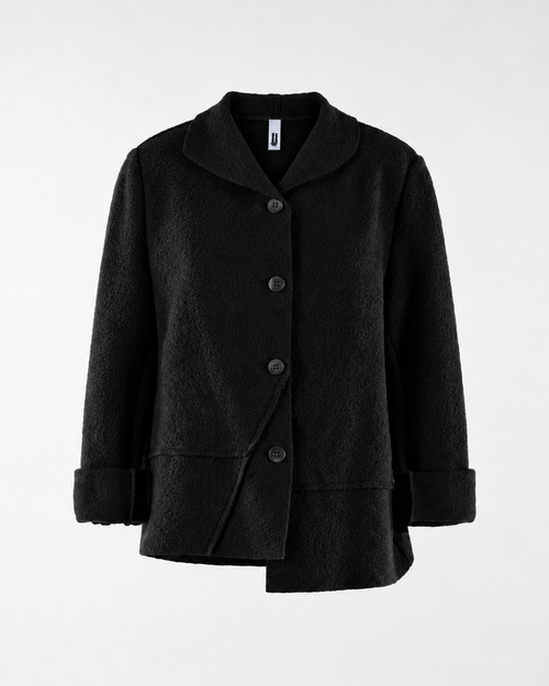VESTE COURTE EN LAINE VIERGE