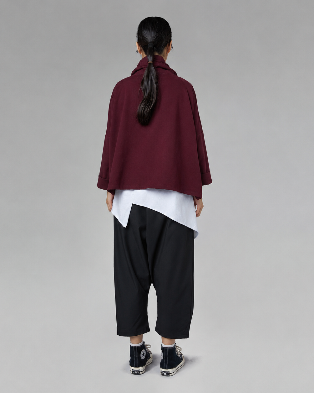 FLEECE-CARDIGAN MIT SEITLICHEM REISSVERSCHLUSS