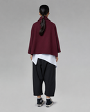 FLEECE-CARDIGAN MIT SEITLICHEM REISSVERSCHLUSS