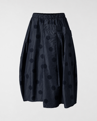 POLKA DOT SKIRT IN TAFFETA FABRIC