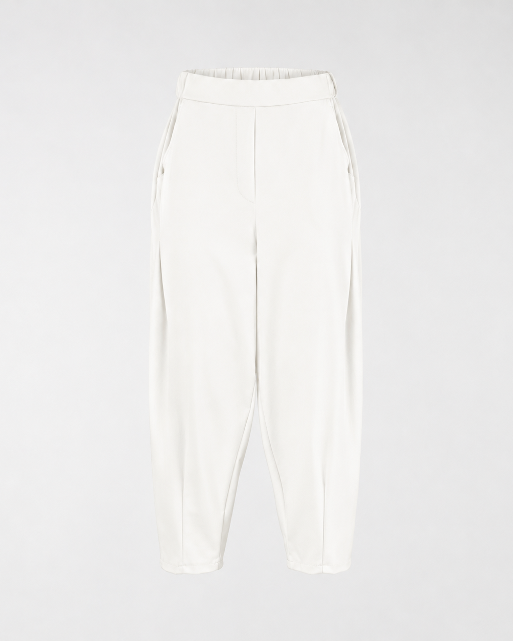 PANTALONI A CAROTA IN TESSUTO PUNTO MILANO