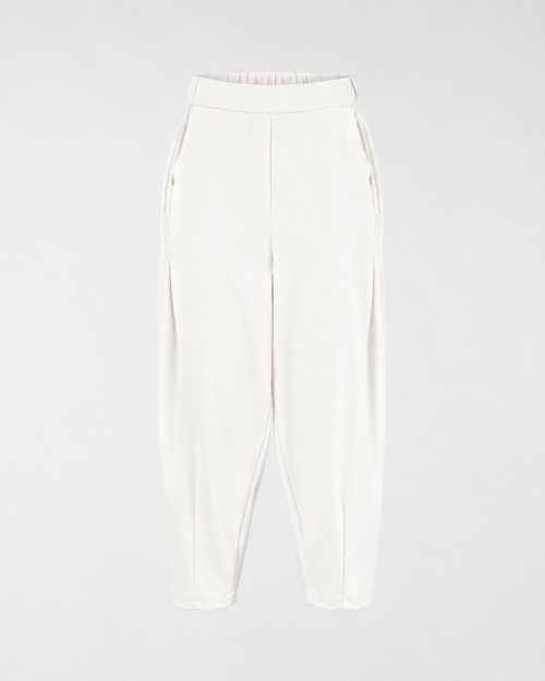 PANTALONI A CAROTA IN TESSUTO PUNTO MILANO