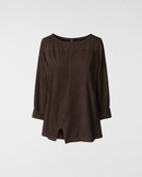 COTTON T-SHIRT WITH SPLIT