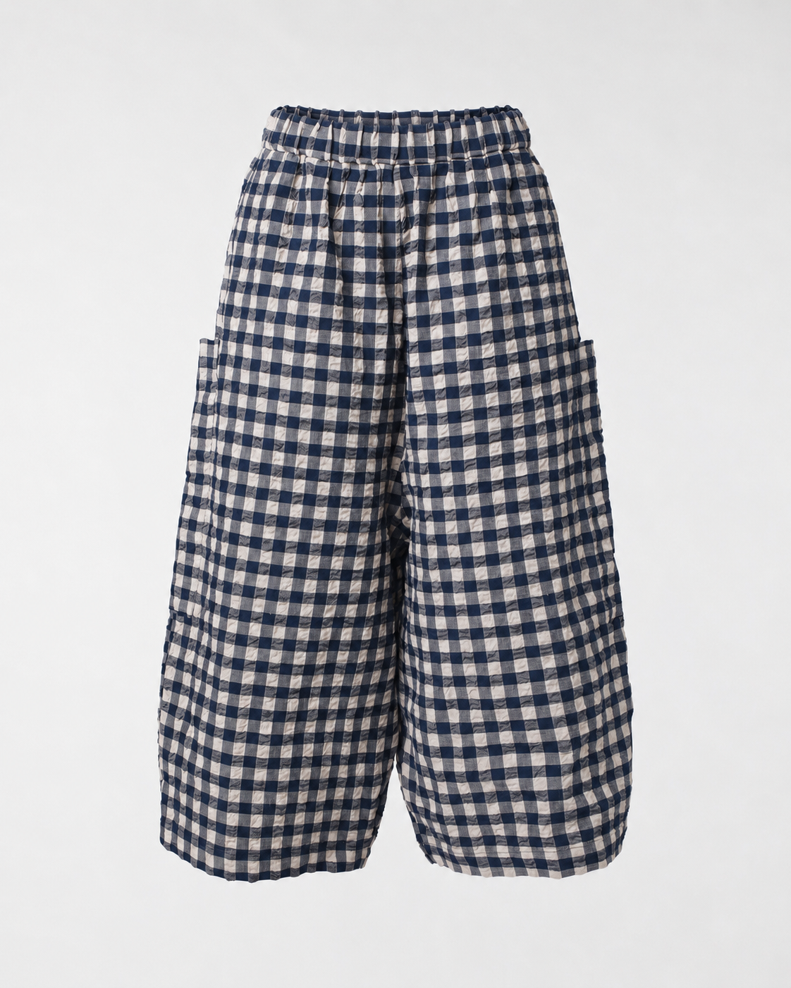 PANTALONI A QUADRI CON TASCHE LATERALI