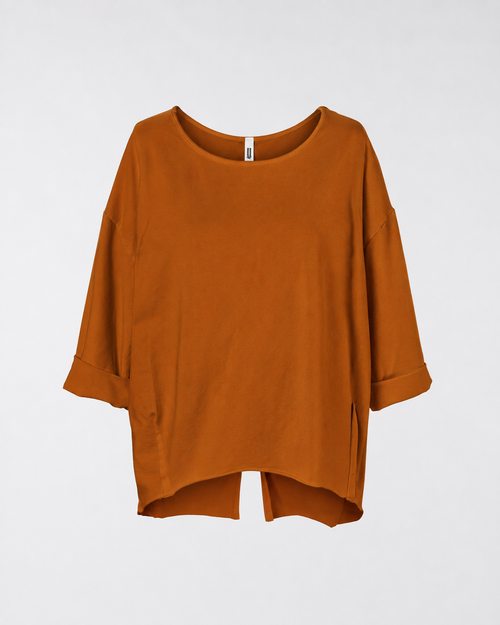 SWEATSHIRT MIT GETEILTEM RÜCKEN