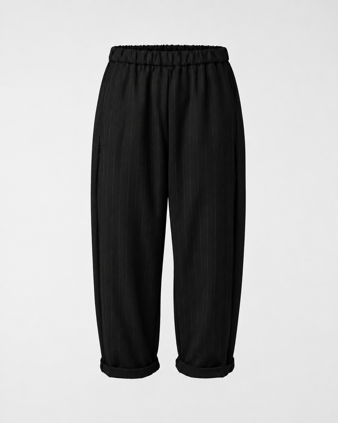 SCHWERE HOSE MIT NADELSTREIFEN