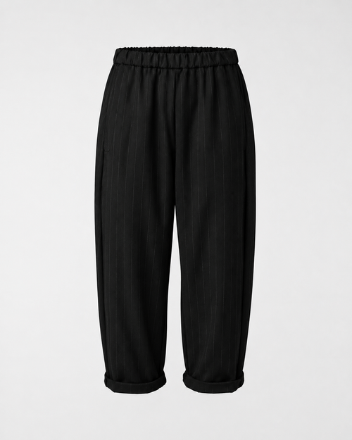 SCHWERE HOSE MIT NADELSTREIFEN