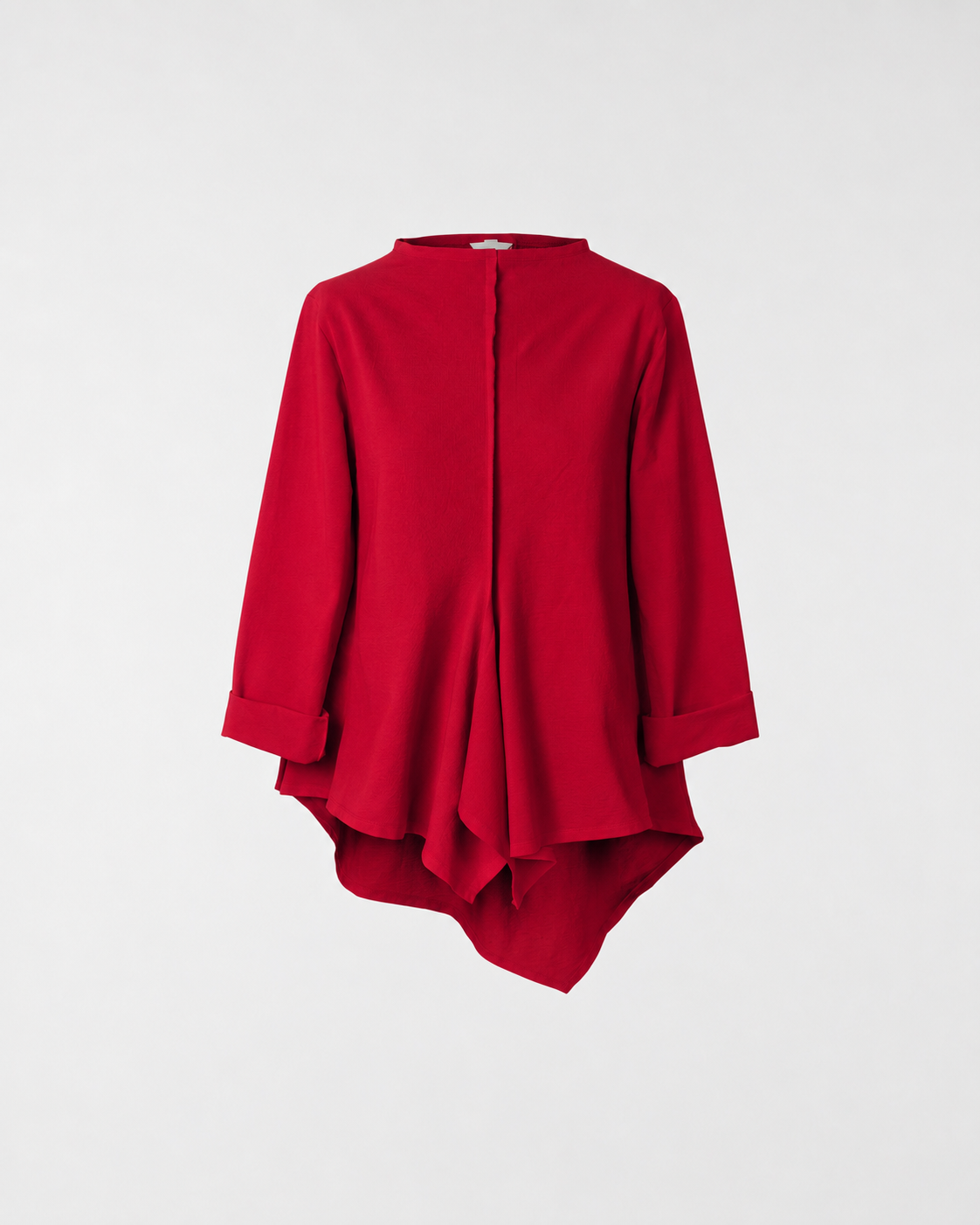BLUSE AUS BAUMWOLLMISCHUNG