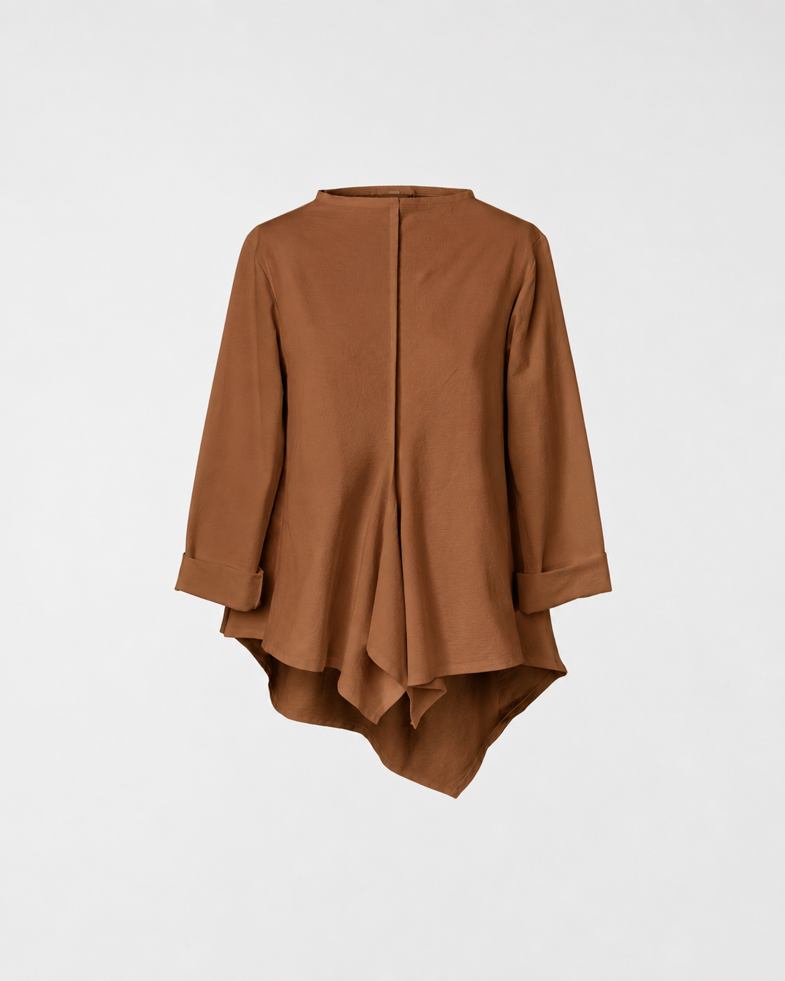 BLUSE AUS BAUMWOLLMISCHUNG