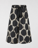 PANTALONI IN COTONE A POIS GRANDI