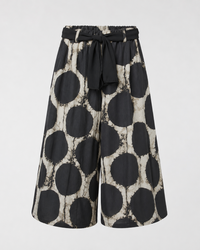 PANTALONI IN COTONE A POIS GRANDI