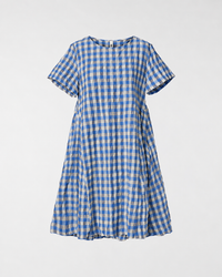 SEERSUCKER VESTIDO DE GINGHAM